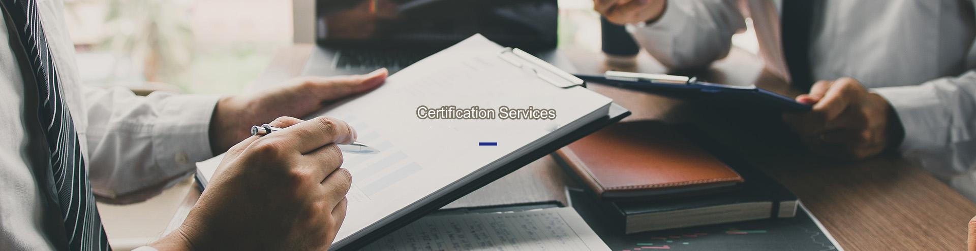 Certification services